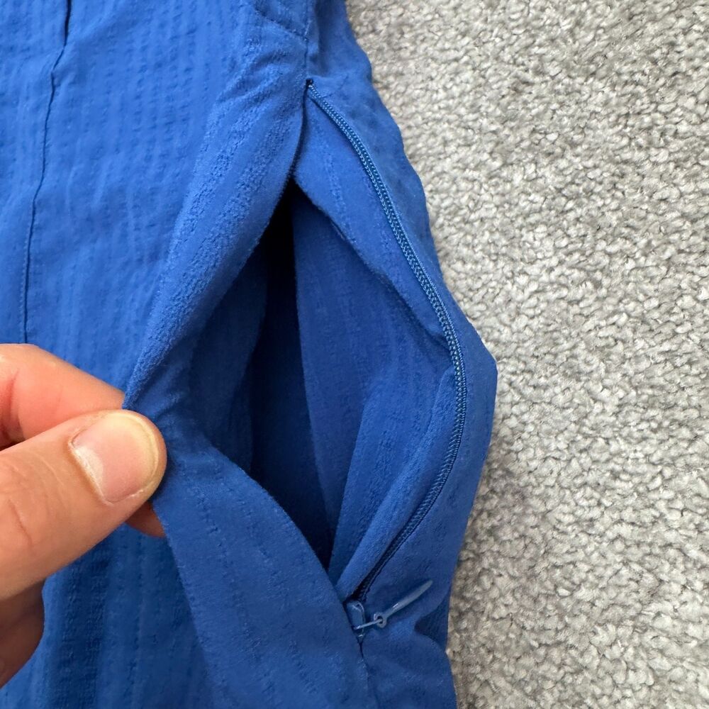 Title Nine Nimblene Athletic Shift Dress Womens XS Royal Blue Sleeveless NWOT - Picture 7 of 16